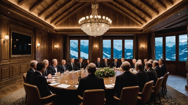 Séminaire professionnel de luxe à megève dans les alpes du nord